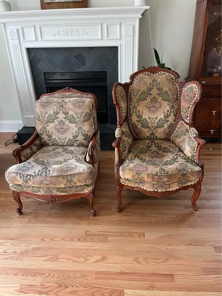 French Provincial Arm Chair, tall image indicator(6)