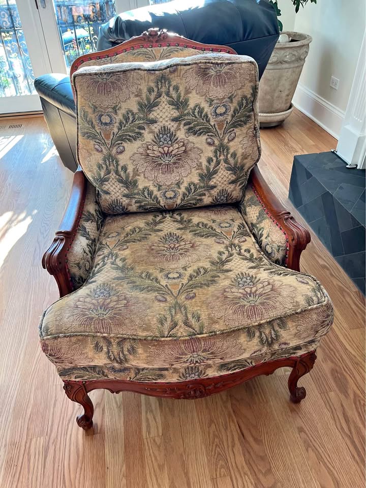 Antique French Provincial Arm Chair
