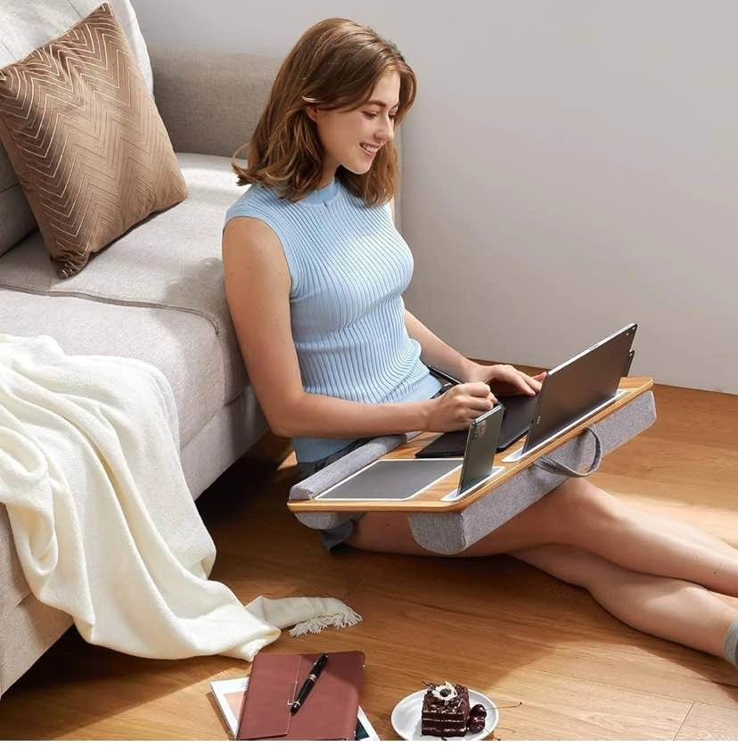 Brand New Lap Desk with Cushion, Wrist Rest & Mouse Pad - photo 5