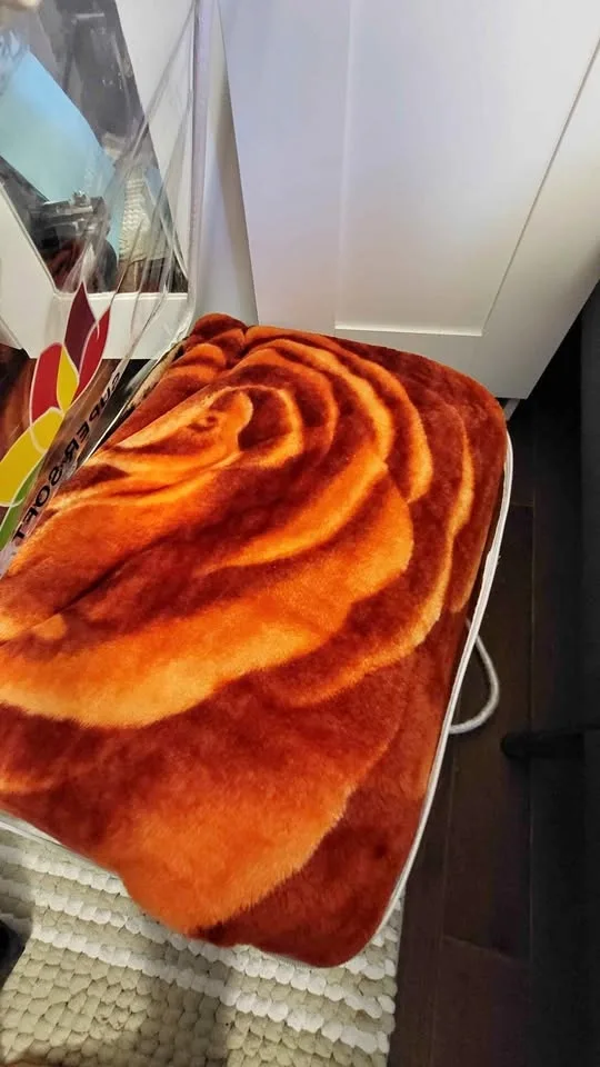 100% Polyester Raschel Blanket 200x240cm