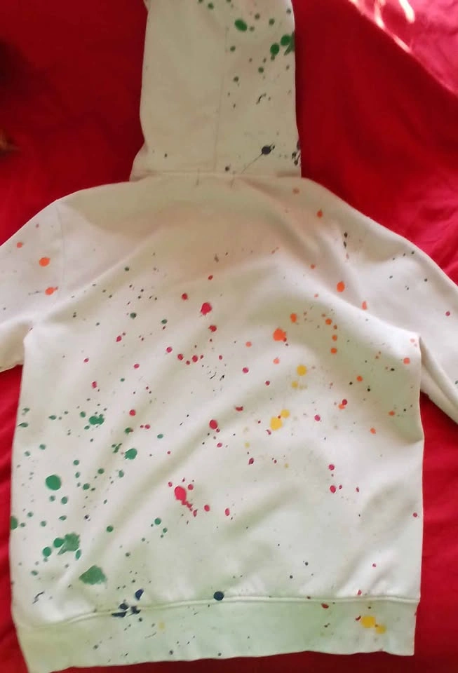 Polo Ralph Lauren paint splatter hoodie (M) - photo 2