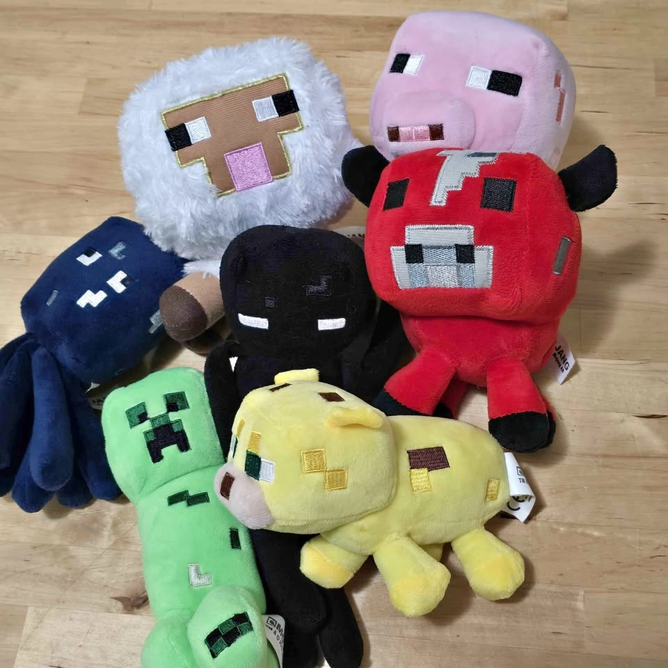 Mojang Minecraft Plushies