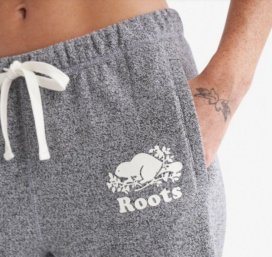 Roots Women's Organic Original Slim Cuff Sweatpant XS - photo 2