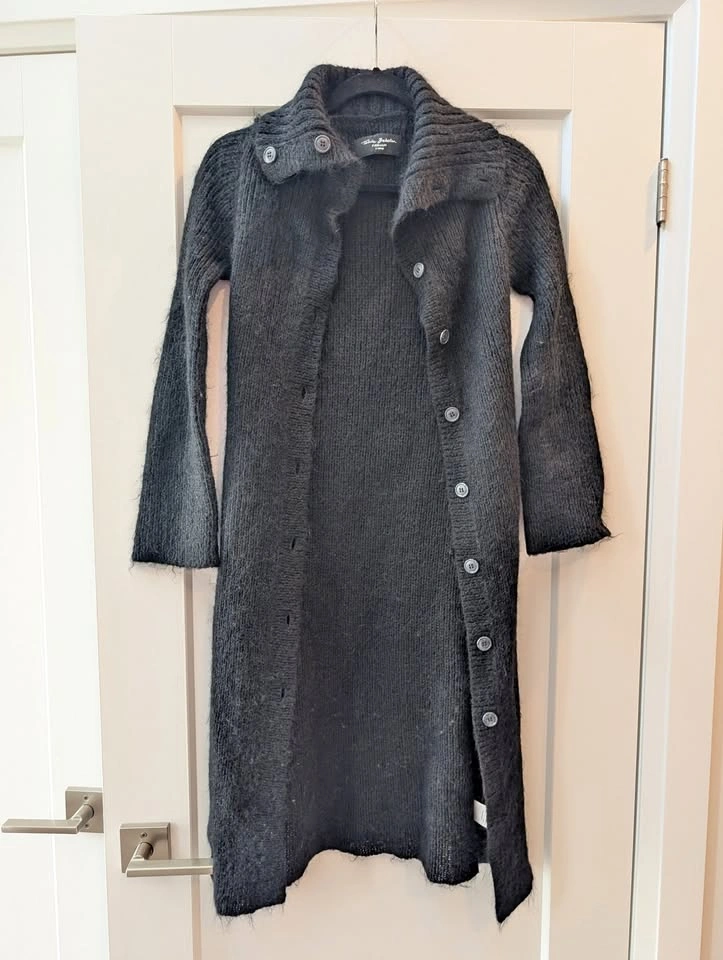 Vintage Aritzia Talula Babaton Mohair Long Cardigan Duster XS