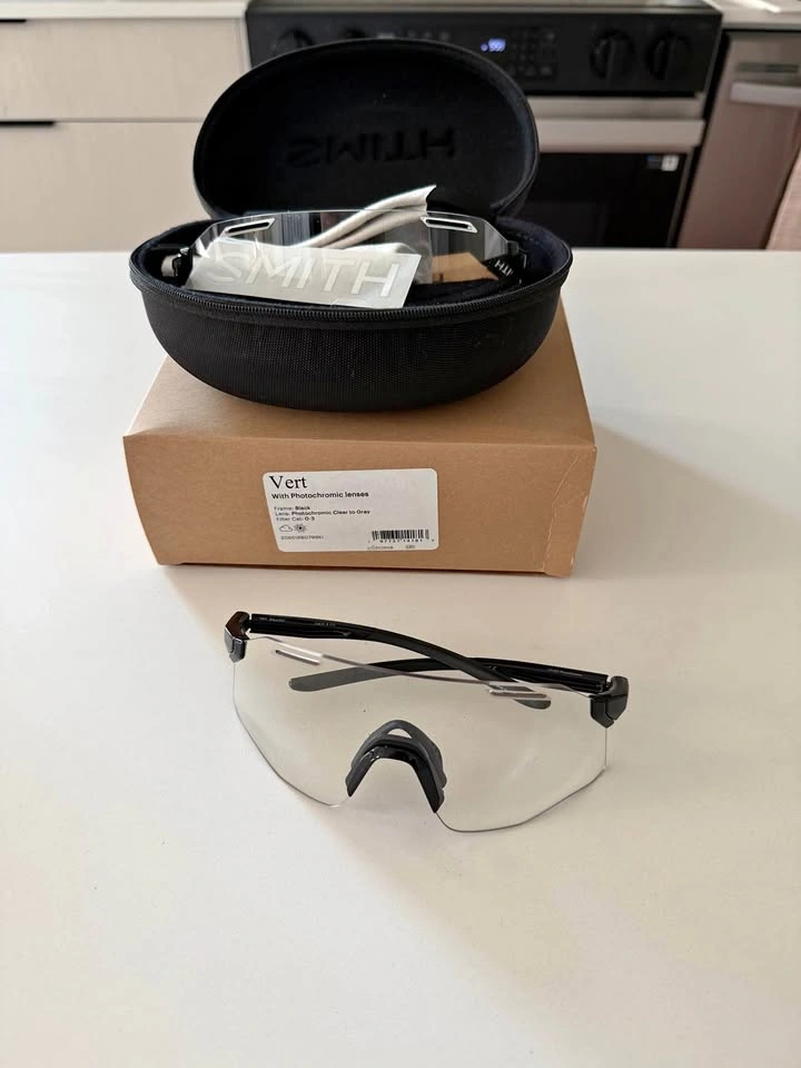Smith Vert Photochromic biking/running glasses