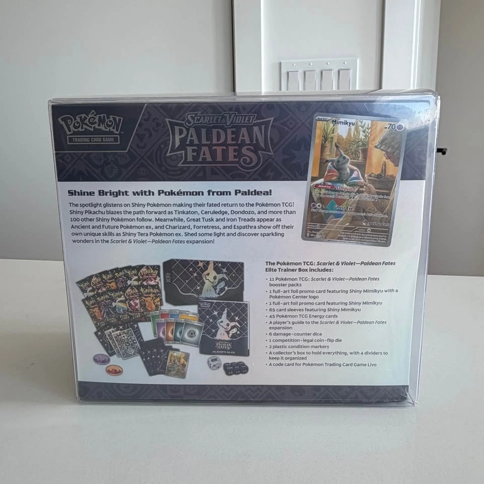 Paldean Fates Pokémon Centre Exclusive ETB Sealed - photo 2