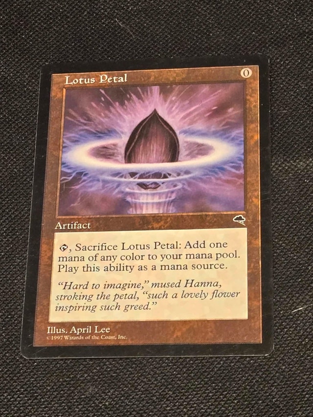 Magic the Gathering / MTG Lotus Petal (TE) - photo 2