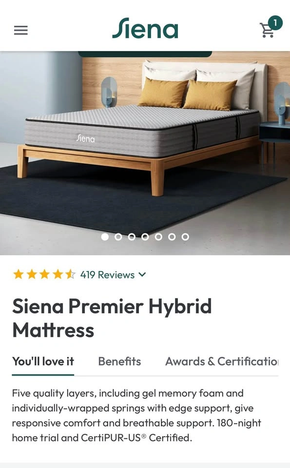 Full Size Mattress - photo 5