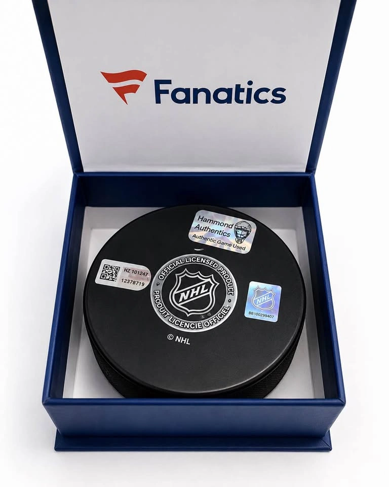 Andrew Hammond “Hamburglar” Signed Ottawa Senators Puck | Fanati - photo 2