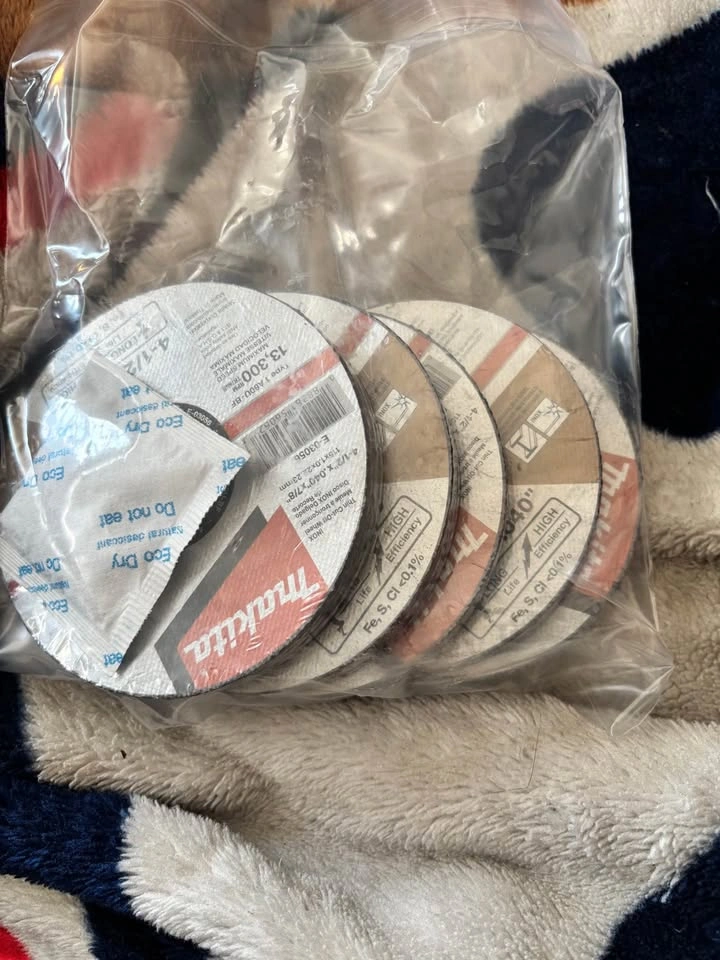 NEW Makita 4-1/2" Thin Cut-Off Wheels - 5 Packs of 10 (50 Discs - photo 3