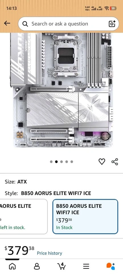GIGABYTE B850 AORUS ELITE WIFI7 ICE Motherboard - photo 3