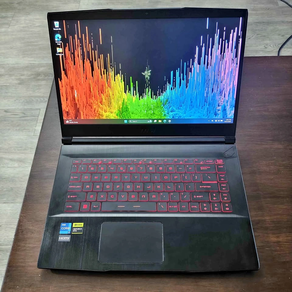RTX 4060 MSI Thin GF63 Gaming Laptop in mint condition