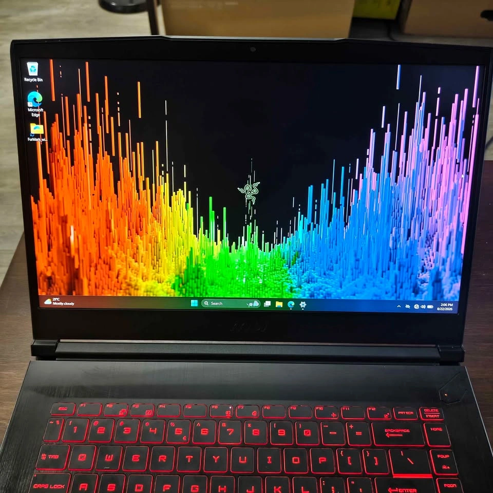 RTX 4060 MSI Thin GF63 Gaming Laptop in mint condition - photo 5