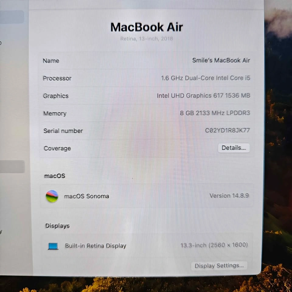 Apple MacBook Air 13" Retina (2018) - Mint Condition - photo 5