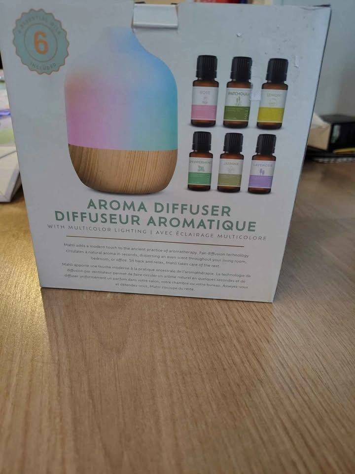MÄHLI Aroma Diffuser with 6 Essential Oils - photo 2