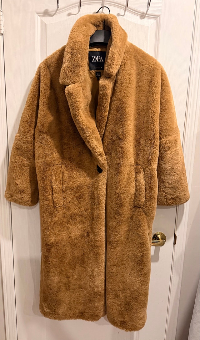 Zara Faux Fur Coat