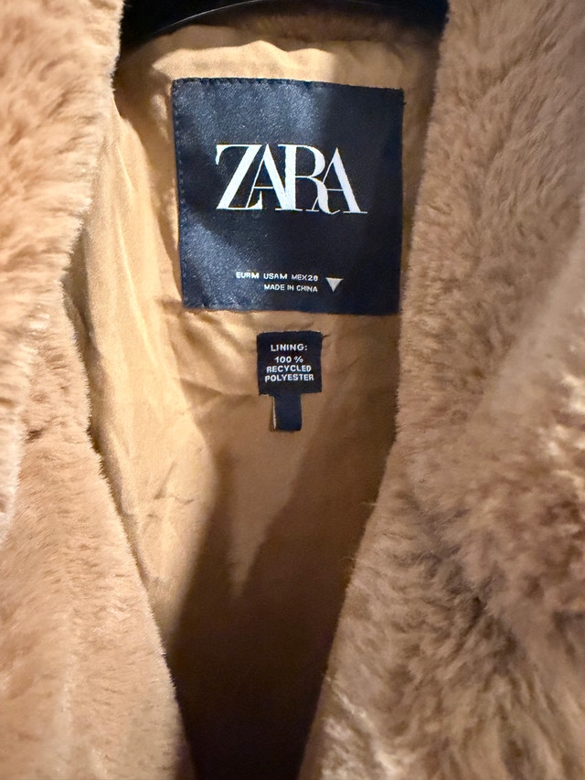 Zara Faux Fur Coat - photo 2