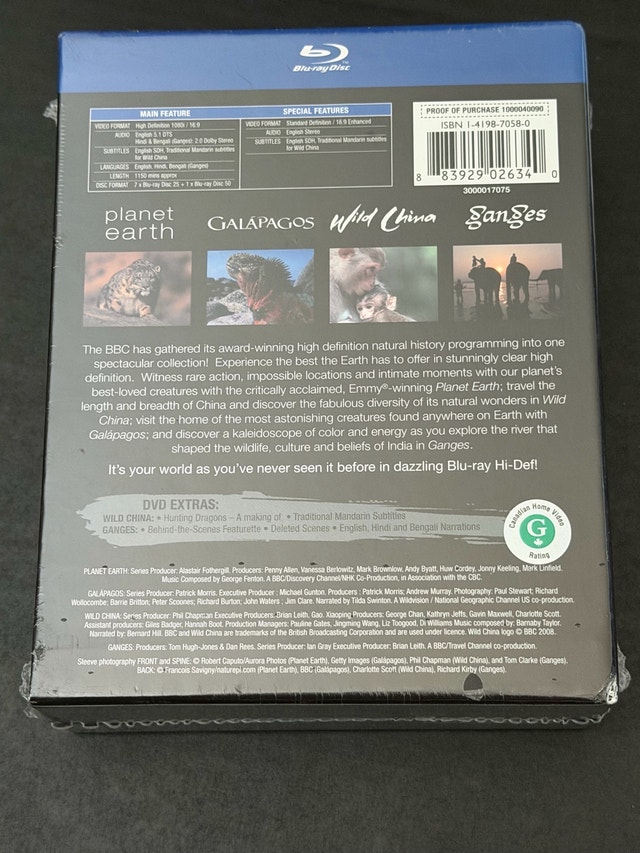 BBC High Definition Natural History Collection Blu-ray Set - photo 3