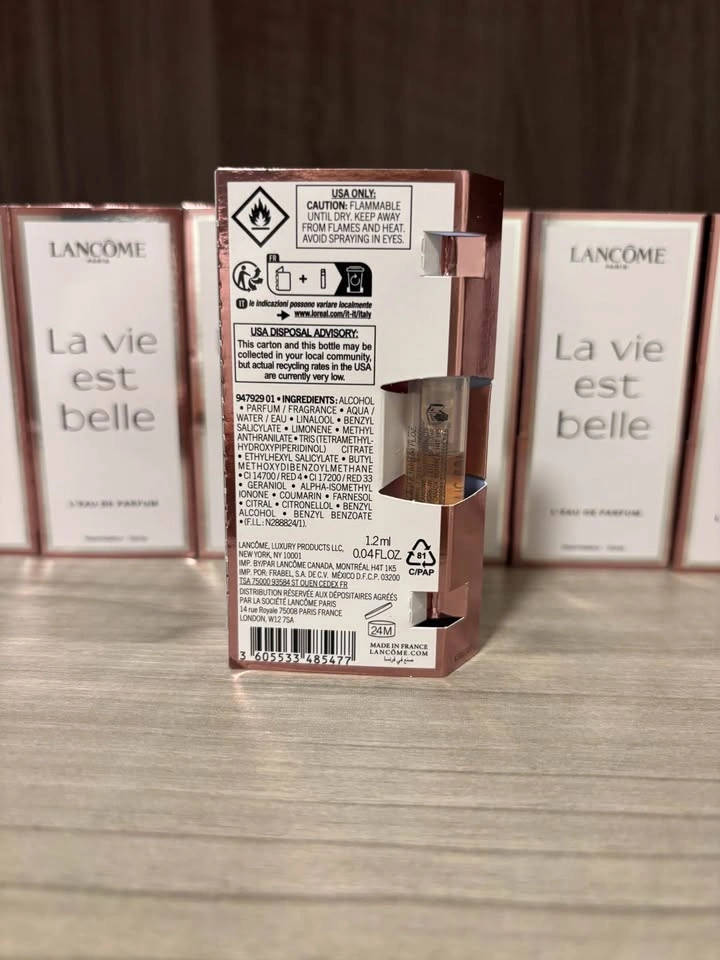 Lancôme La Vie Est Belle eau de parfum sample set 12ml - photo 3
