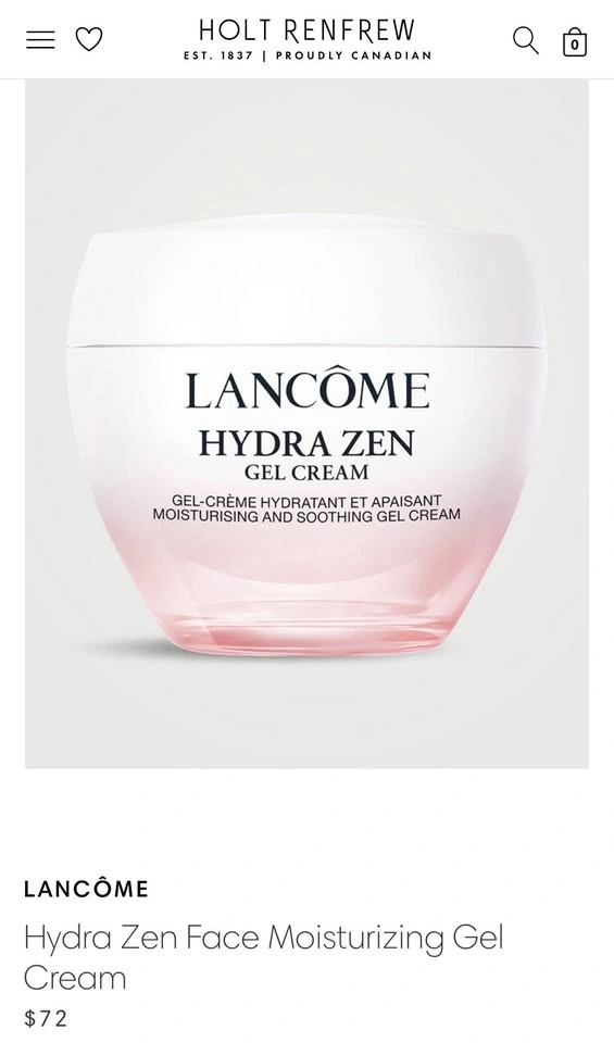 Lancôme Hydra Zen Gel Cream – 35ml Total - photo 4