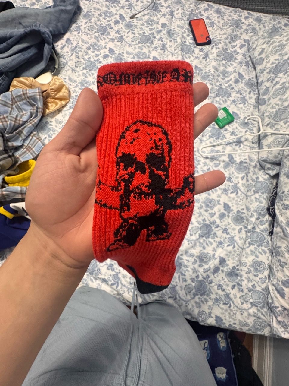 Chrome Hearts Foti Harris Teeter Men Socks - Red - photo 4