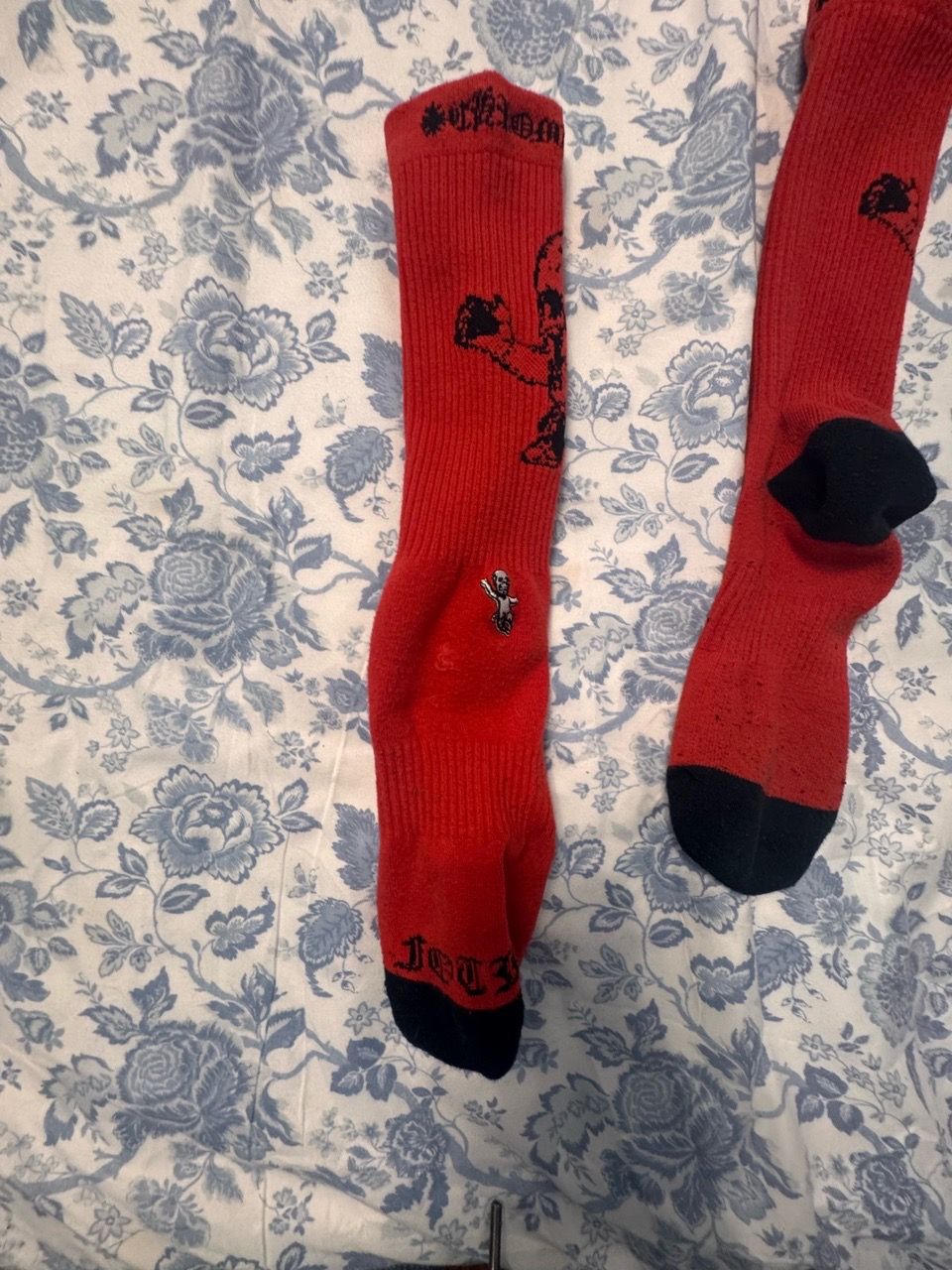 Chrome Hearts Foti Harris Teeter Men Socks - Red - photo 5