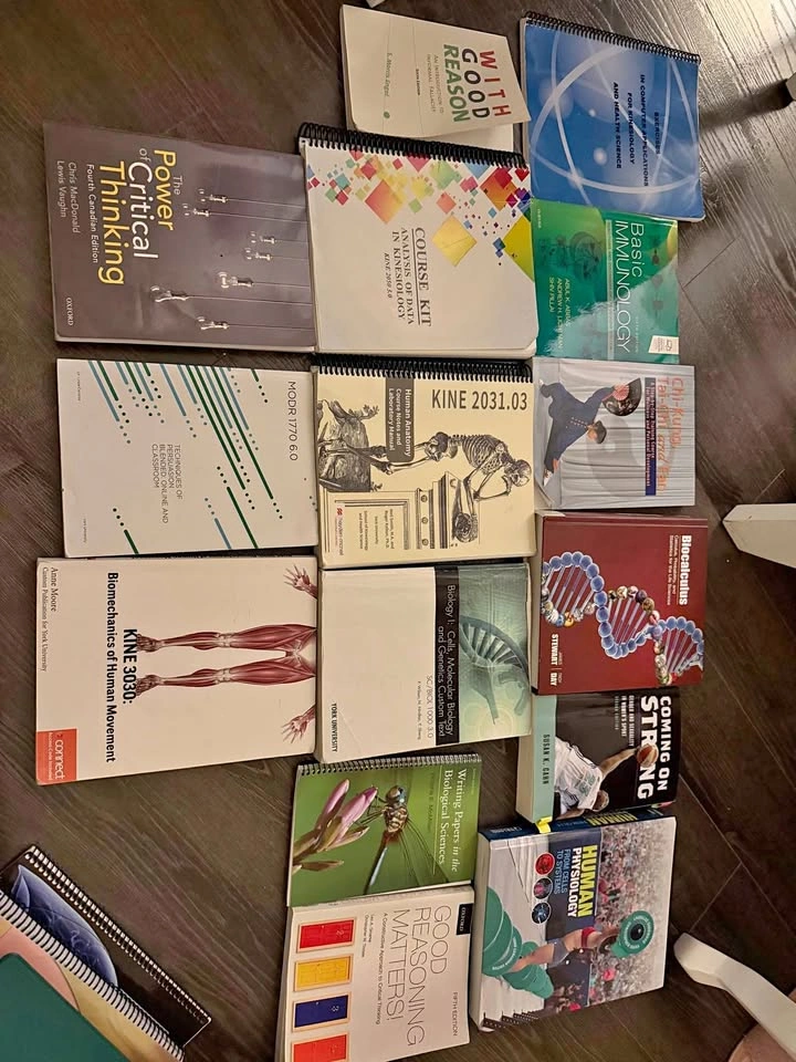 YORK UNIVERSITY TEXTBOOKS - kinesiology BSc