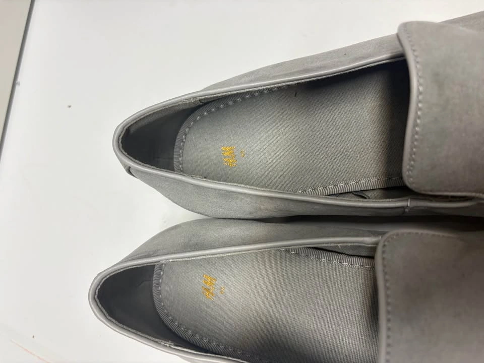 H&M Men’s Grey Suede Loafers – Size 12 / EU 46 – New - photo 4