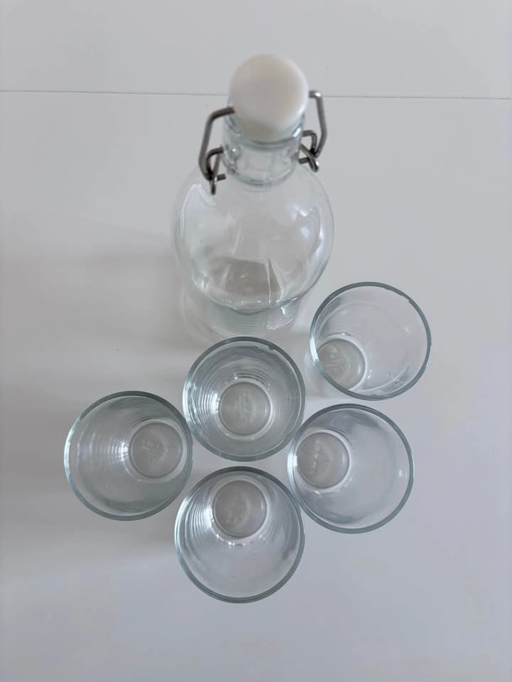 Bottle and 5 Glasses Set - photo 2