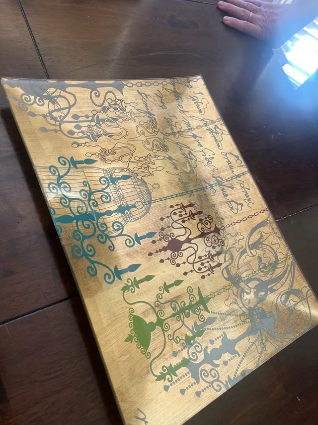 Stokes Glass Serving Tray thumbnail