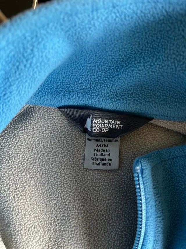 Sky Blue MEC polar fleece jacket image indicator(2)