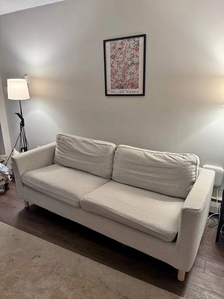 IKEA SALTSJÖBADEN 3-Seat Sofa – Light Beige