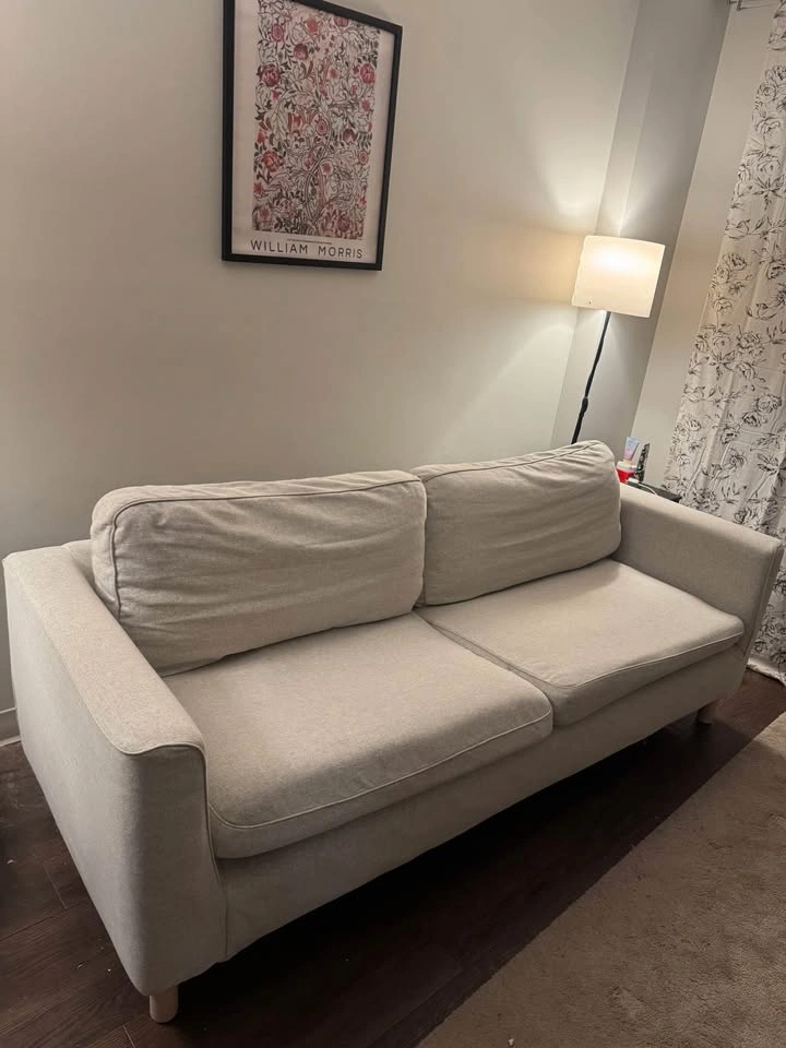 IKEA SALTSJÖBADEN 3-Seat Sofa – Light Beige - photo 2