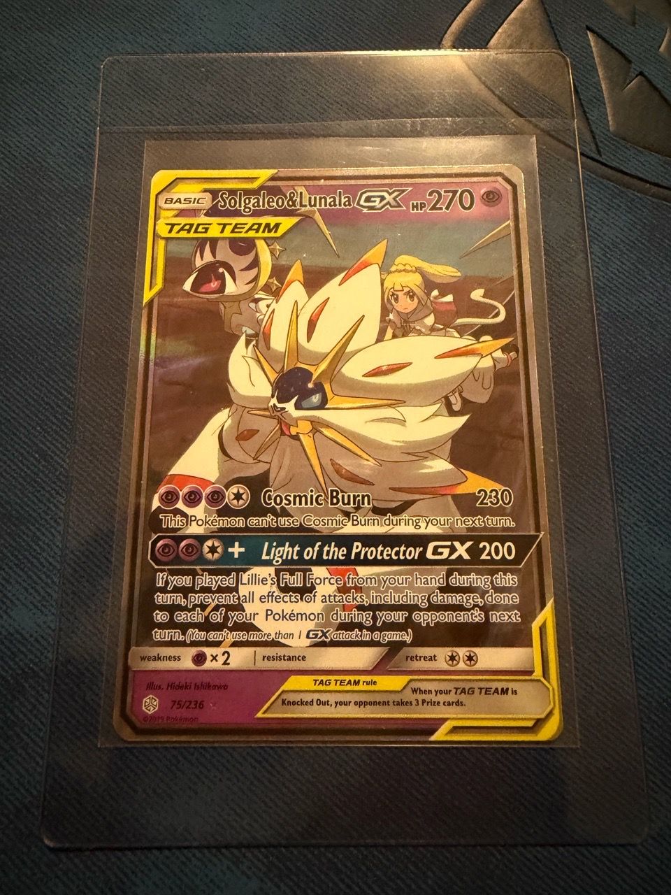 Solgaleo & Lunala GX Tag Team Pokemon Card