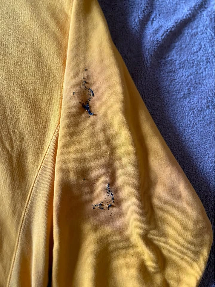 Champion Yellow Hoodie — Upcycle/Scrap - photo 2