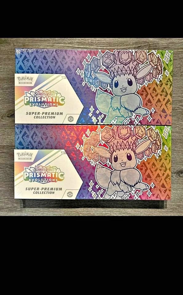 Pokémon Scarlet & Violet Prismatic Evolutions Super-Premium Coll