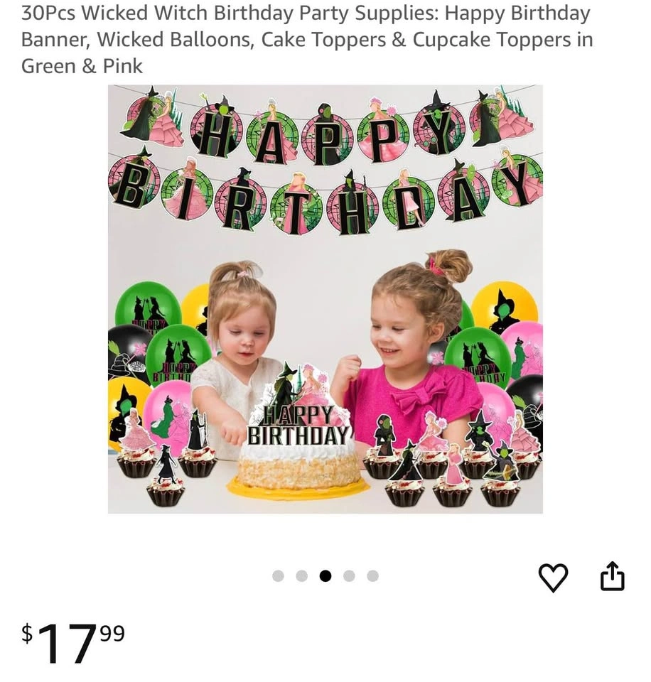 Wicked Birthday Party Supplies - photo 3
