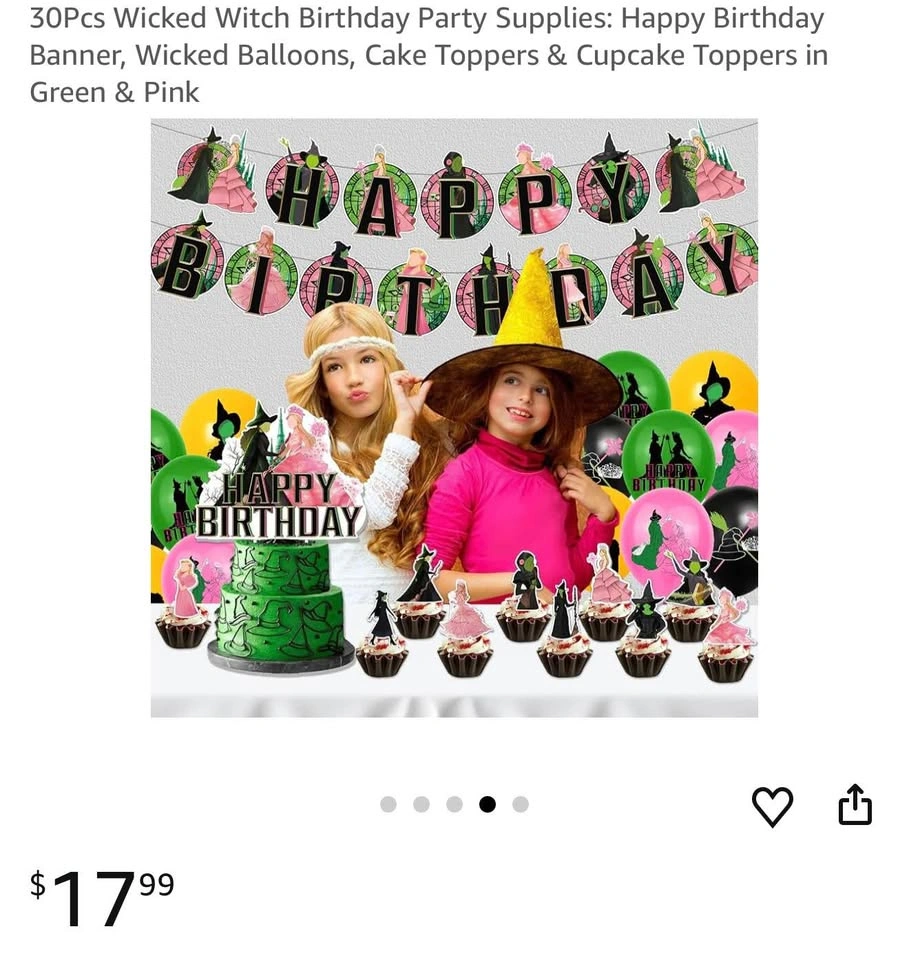 Wicked Birthday Party Supplies - photo 4