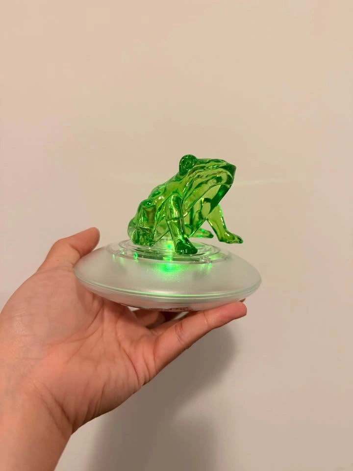 Solar Powered Frog Decor - photo 2