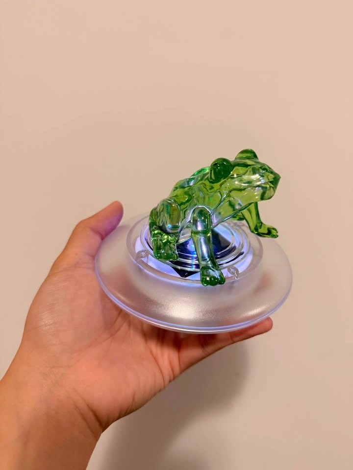 Solar Powered Frog Decor - photo 3