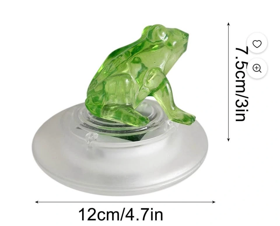 Solar Powered Frog Decor - photo 4