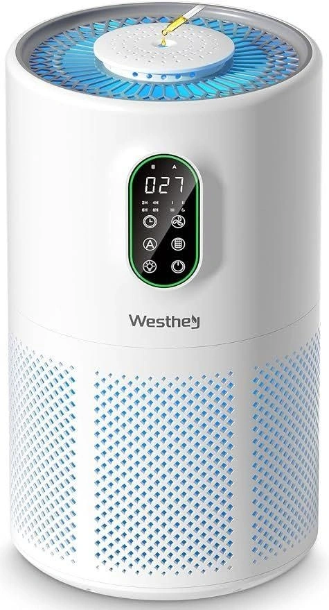WESTHEY True HEPA Air Purifier with Night Light