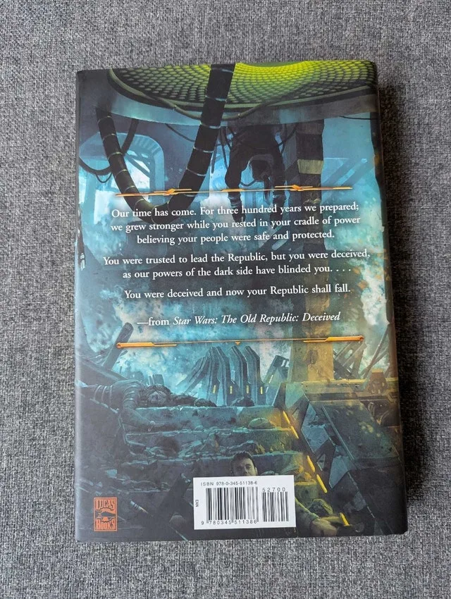 Star Wars The Old Republic Deceived Hardcover - photo 2