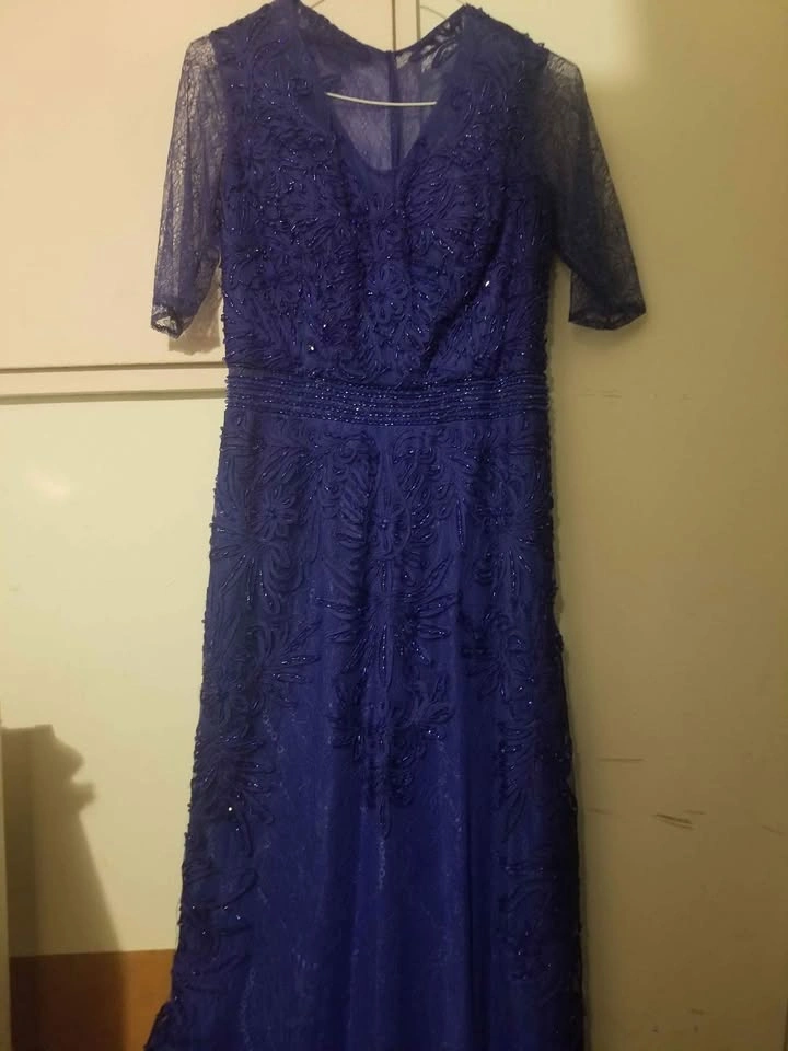 Elegant Royal Blue Dress XS - photo 2