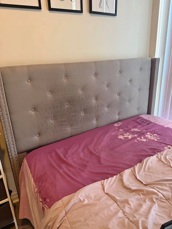 Grey bed frame (Moving out sale!!)
