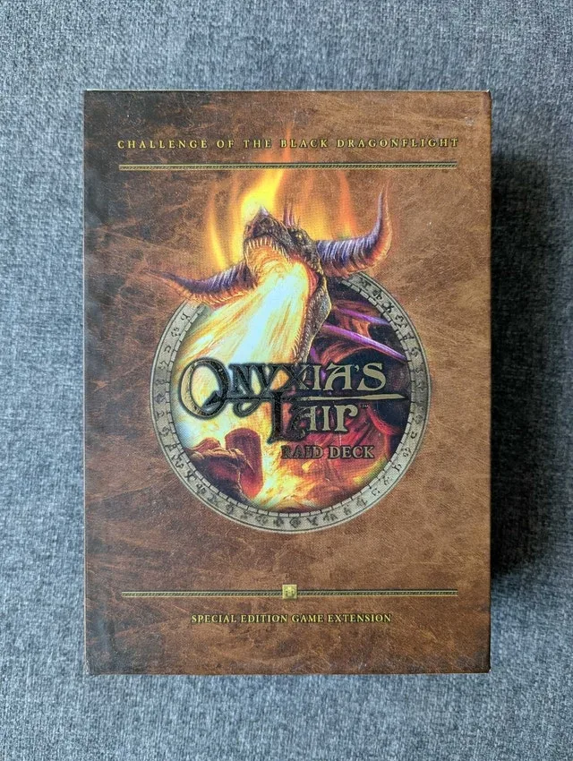 World of Warcraft Onyxia's Lair Raid Deck