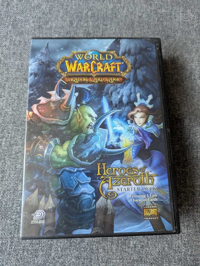 World of Warcraft TCG Heroes of Azeroth Starter Deck