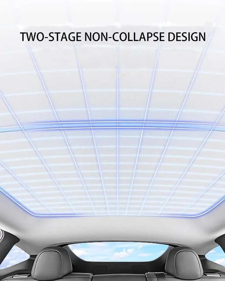 Tesla Model Y 2020-2025 Sunshade image indicator(6)