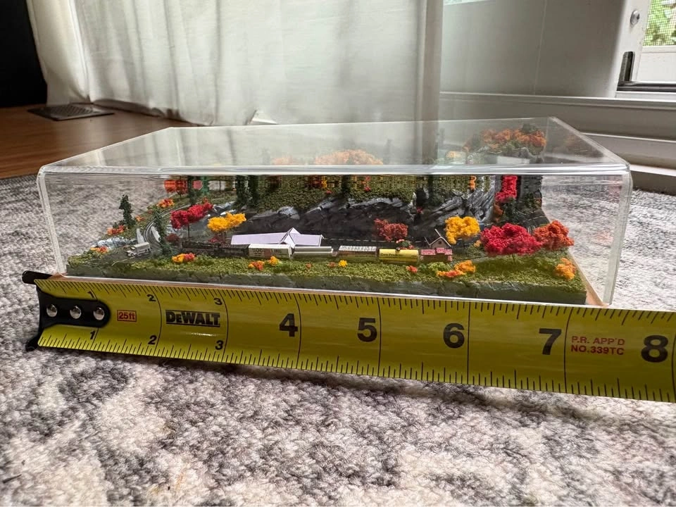 "Tiny Trains" Custom 1:900 TY Scale Micro Layout Set - photo 3