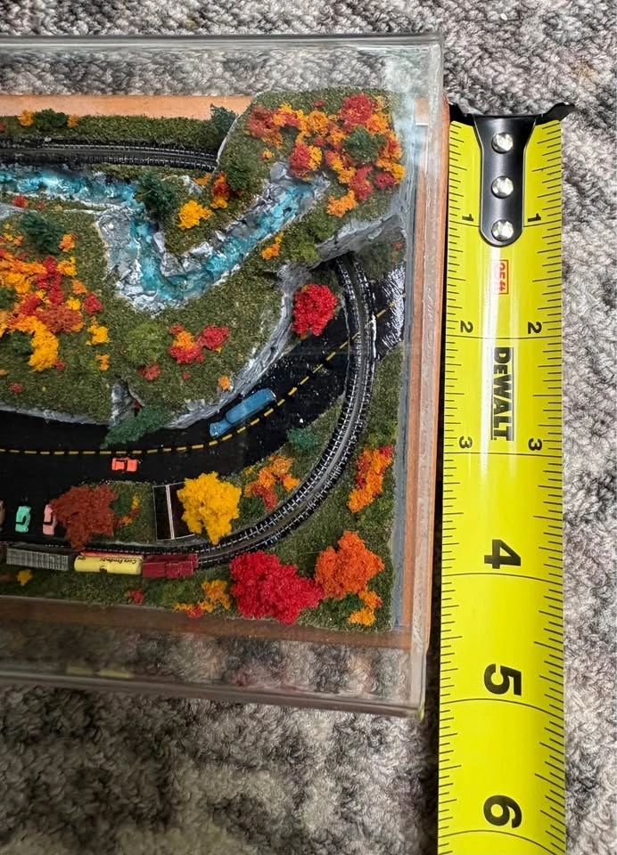 "Tiny Trains" Custom 1:900 TY Scale Micro Layout Set - photo 4